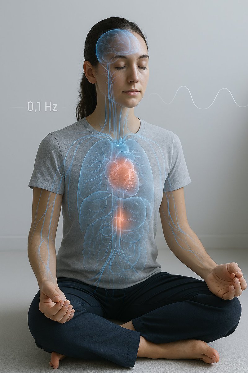 MatthewSacchet's tweet image. How does meditation affect our nervous system, especially after years of practice?
What we often label as “mindfulness stress relief” barely captures the full physiological complexity of long-term meditation practice.
In our new review in Neuroscience & Biobehavioral Reviews…