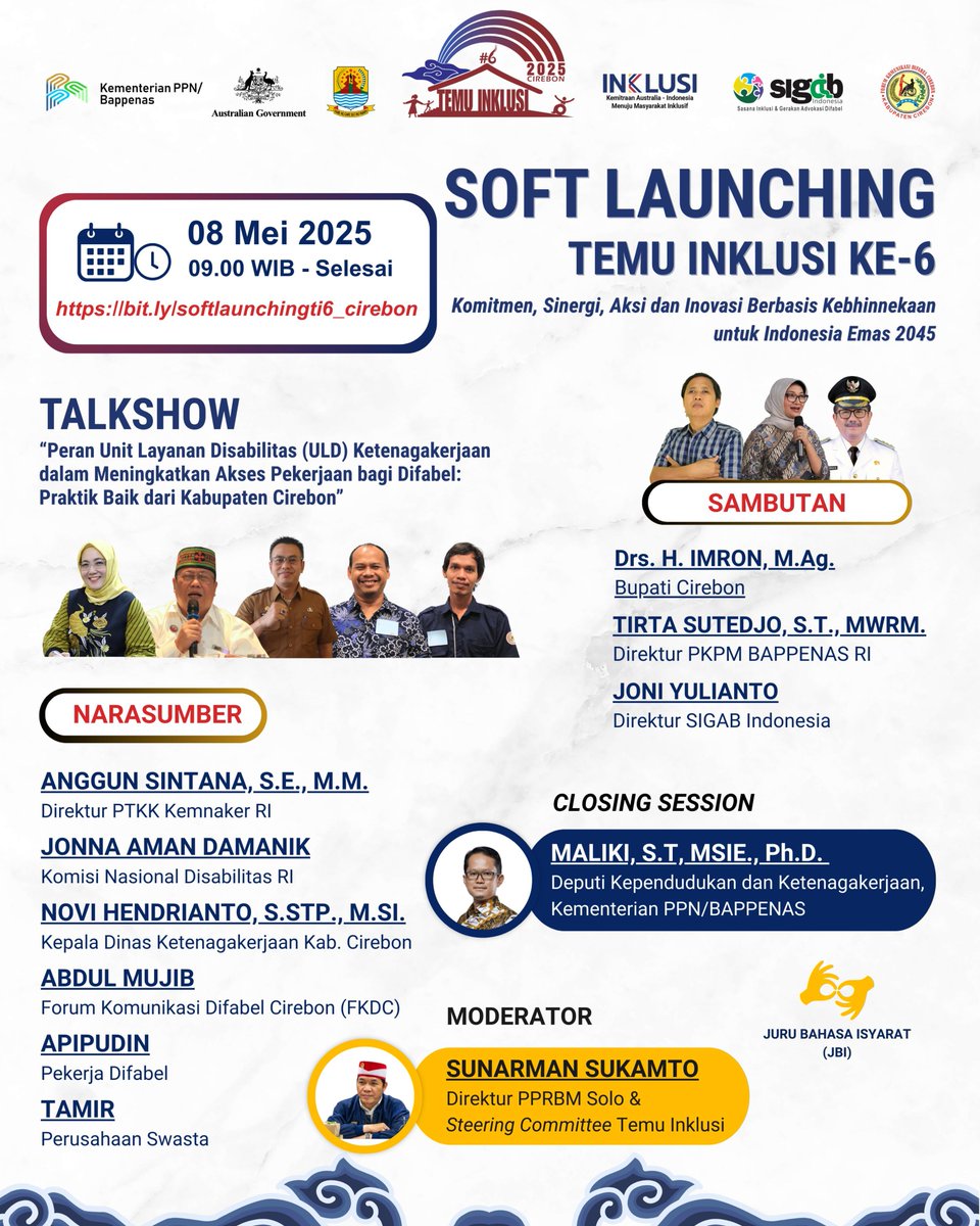 Jangan lupa join soft launching #Temuinklusi6 besok pagi ya. info lengkapnya di sini instagram.com/p/DJWo6-xSFA6/…
