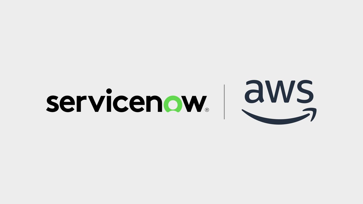 ServiceNow News (@servicenownews) on Twitter photo We’ve teamed up with <a href="/AWS/">Amazon Web Services</a> on a bi-directional data integration and automated workflow orchestration to help customers unify and act on enterprise data more efficiently than ever before. Learn more about the solution—part of our Workflow Data Network ecosystem—here: We’ve teamed up with <a href="/AWS/">Amazon Web Services</a> on a bi-directional data integration and automated workflow orchestration to help customers unify and act on enterprise data more efficiently than ever before. Learn more about the solution—part of our Workflow Data Network ecosystem—here:
