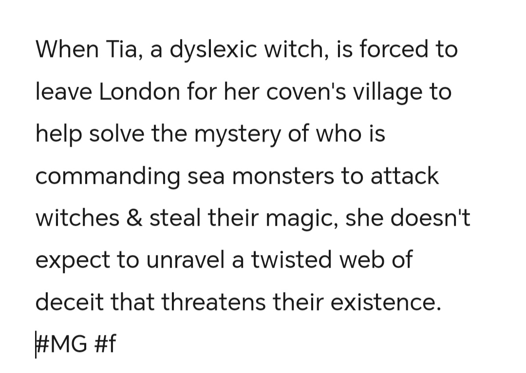 Shersinghzn's tweet photo. #Questpit #f #mg
An agent's guide to Rewitched featuring:
✨A dyslexic witch
✨A magical coffee shop
✨A school of dark academia
✨Sea monsters, and
✨Family secrets https://t.co/ibfZr85qtW