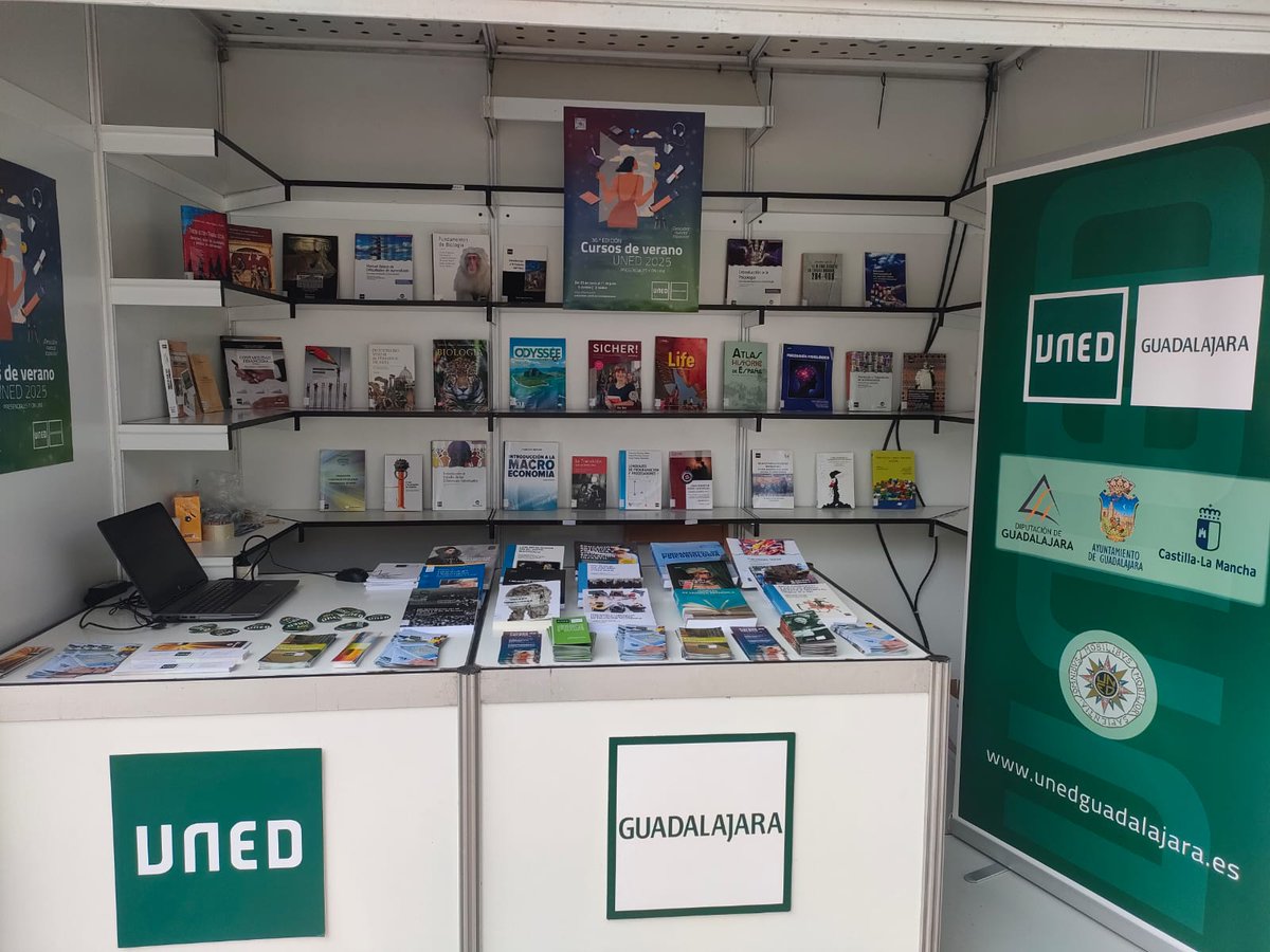UNED Guadalajara (@guadauned) on Twitter photo Del 8 al 11 de mayo en Parque Concordia Feria del Libro de #Guadalajara 2025 organizada por <a href="/GuadalajaraAyto/">Ayuntamiento de Guadalajara</a> y en la que <a href="/GuadaUNED/">UNED Guadalajara</a> tendrá su caseta de exposición oferta educativa <a href="/UNED/">UNED</a> y actividades Extensión Universitaria, Cursos Verano y UNED Senior.
Os esperamos en la Feria. Del 8 al 11 de mayo en Parque Concordia Feria del Libro de #Guadalajara 2025 organizada por <a href="/GuadalajaraAyto/">Ayuntamiento de Guadalajara</a> y en la que <a href="/GuadaUNED/">UNED Guadalajara</a> tendrá su caseta de exposición oferta educativa <a href="/UNED/">UNED</a> y actividades Extensión Universitaria, Cursos Verano y UNED Senior.
Os esperamos en la Feria.