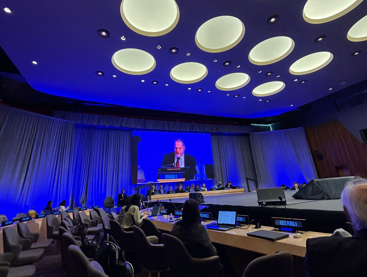 During the 10 Multi-Stakeholder Forum on STI for SDGs, Guatemala 🇬🇹 participated in the session "Leveraging Science and Technology for Effective Delivery of Sustainable, Resilient, and Innovative Solutions", highlighting the importance of education for digital transformation.