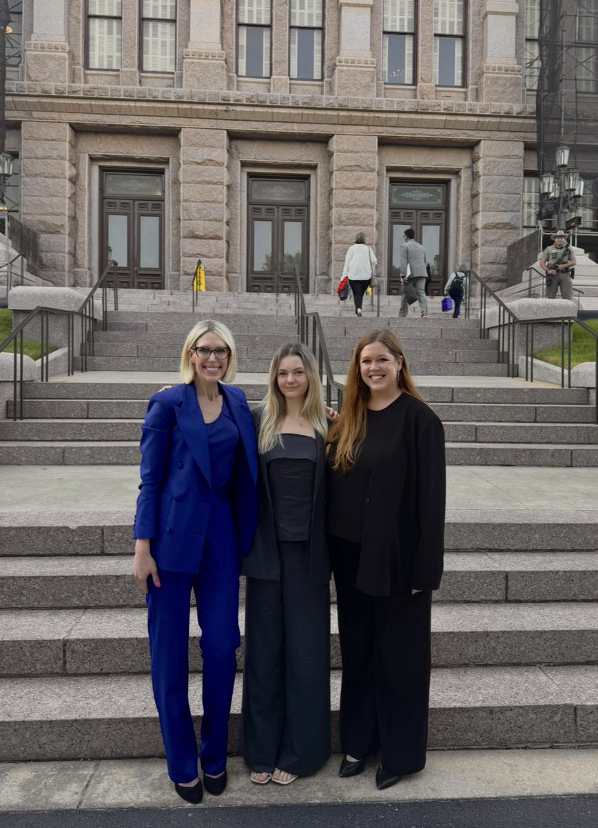 Inspired by the courage of our survivor client Mandy who testified in the TX House today against HB 4806. So proud of Mandy and grateful for clients who are willing to use their voices like this to help others. Texans, call your House Rep today and ask them to vote NO on HB 4806.