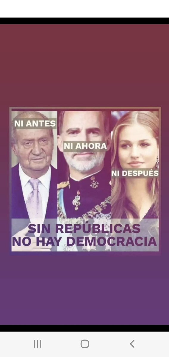 #DestituirAFelipeVI