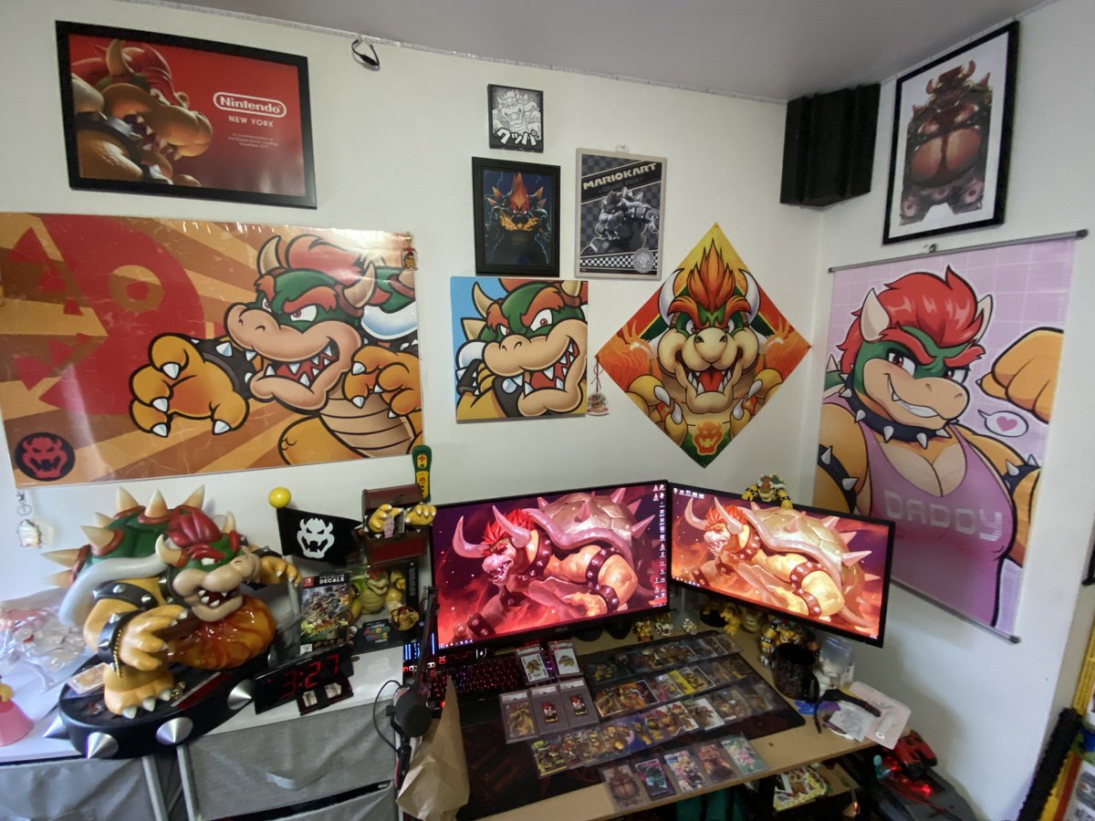 CinderSlash's tweet image. 🧍🏾‍♂️Also it’s not just a suit, I really love Bowser a lot.