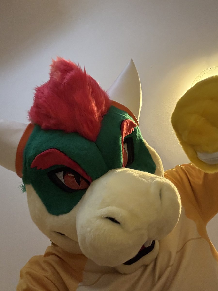 CinderSlash's tweet image. 🧍🏾‍♂️Also it’s not just a suit, I really love Bowser a lot.