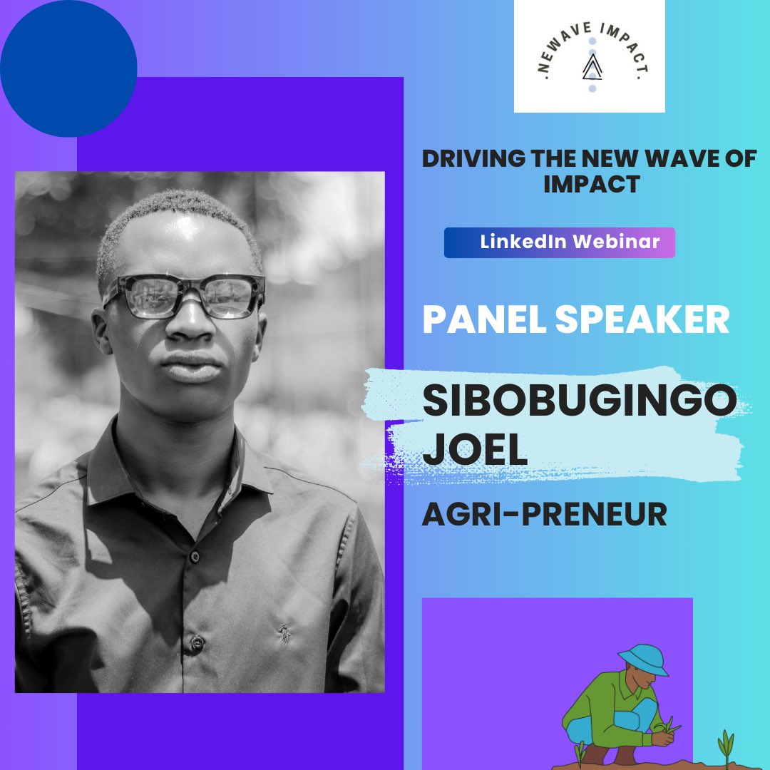 Meet our Panelists: 🌱 CEO, Green Acre Farms | Agri-Influencer Joel is a multi-award-winning agripreneur turning the future of farming into a tech-forward, youth-driven revolution. From fodder to food systems, he’s making impact grow.
See how at #NeWaveImpact May 8 | 5:30PM CAT