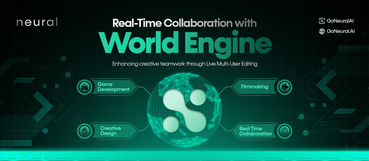 🌎 Why Multi-User Editing is Important with World Engine

We saw that old ways of managing creative files often trip up with things like 3D models or images, slowing down teams who share work. $NEURAL's World Engine fixes this by letting everyone edit a project at the same time,