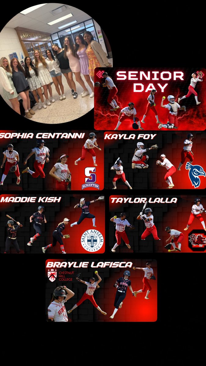 Happy Senior Day!! ❤️🖤❤️🖤