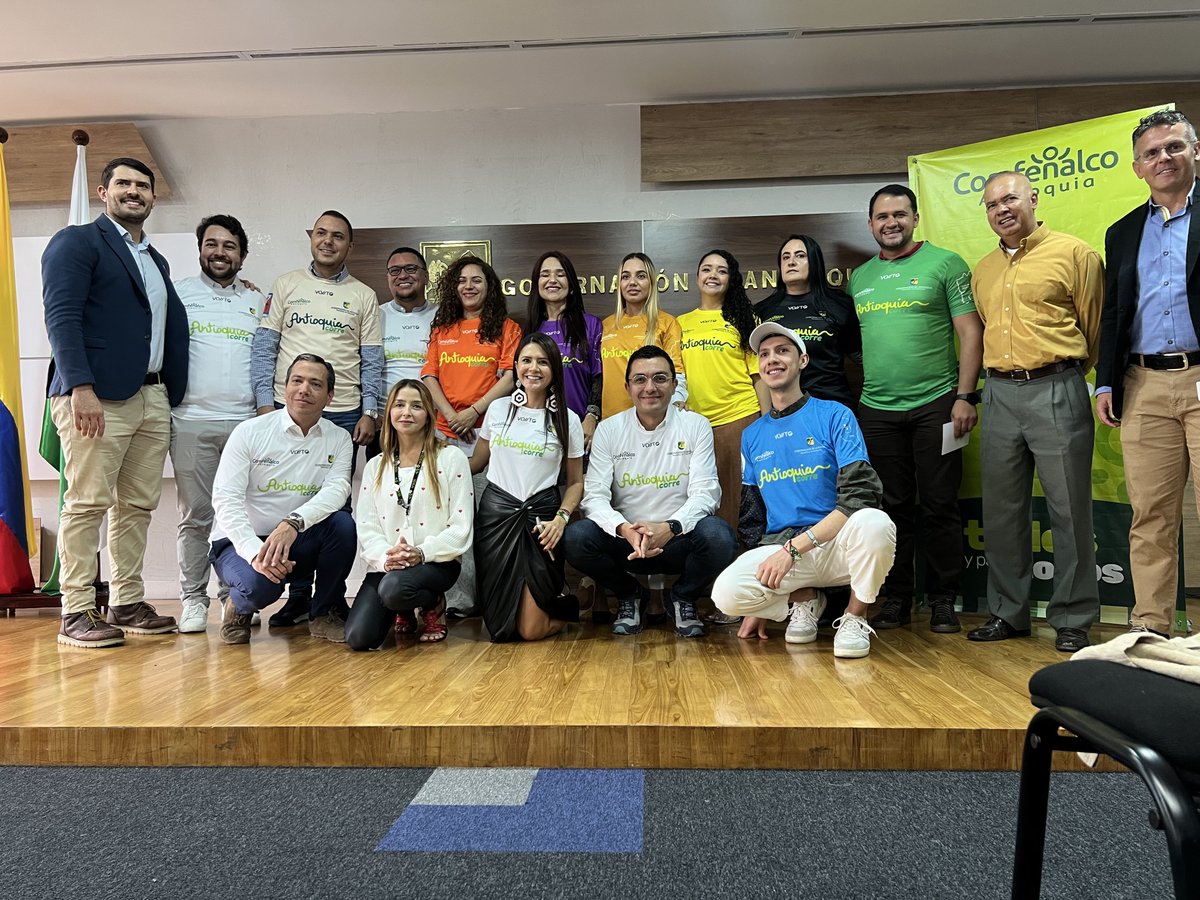 Comfenalco Antioquia (@comfenalcoant) on Twitter photo Comfenalco Antioquia y la <a href="/GobAntioquia/">Gobernación de Antioquia</a> se unen para lanzar #AntioquiaCorre, una iniciativa que mezcla deporte, turismo y bienestar en una experiencia que recorrerá todo el departamento. ¿Te animas a correr por tu región? 💚 Comfenalco Antioquia y la <a href="/GobAntioquia/">Gobernación de Antioquia</a> se unen para lanzar #AntioquiaCorre, una iniciativa que mezcla deporte, turismo y bienestar en una experiencia que recorrerá todo el departamento. ¿Te animas a correr por tu región? 💚
