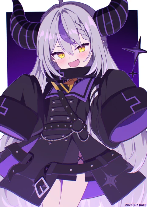 7日目 ラプ様 #laplus_artdesu 