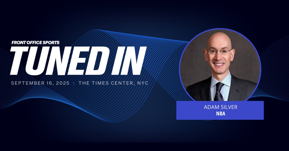 NBA Commissioner Adam Silver will be joining us in New York City this September for Tuned In—a premier gathering of industry leaders in sports media. From athletes and on-air talent to media moguls and league executives, we’ll host discussions on the future of the industry.