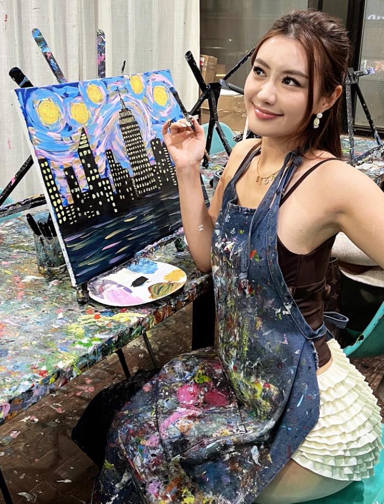 When the canvas becomes your playground and the paint tells your story.