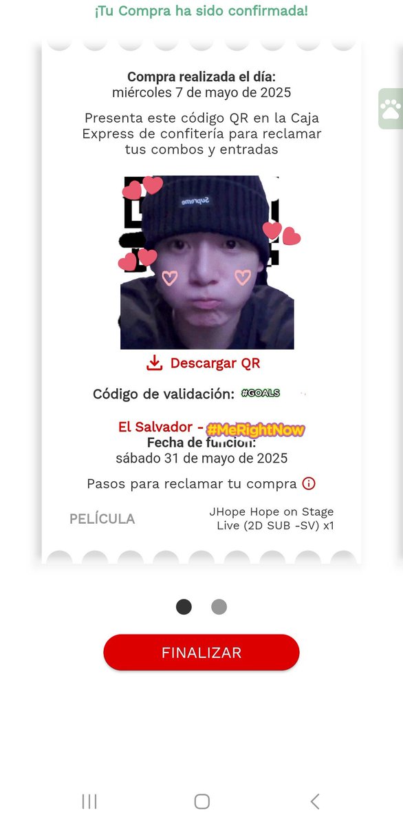 jkely07's tweet photo. #ARMYSV YA PUEDEN COMPRAR SUS ENTRADAS PARA #jhope_TOUR_LIVEVIEWING!!! Corran!!! https://t.co/hq807y983k