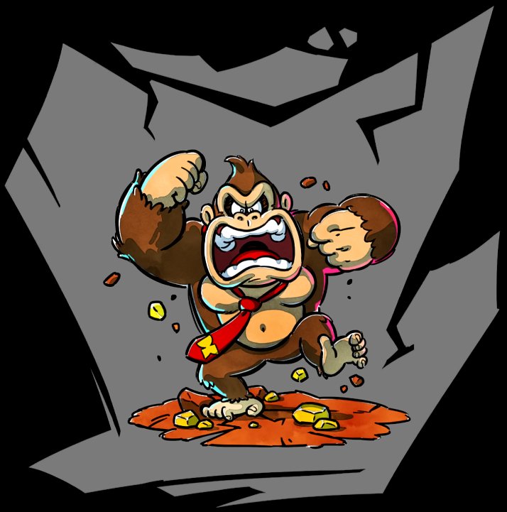 Shout-out to the artwork used in the Donkey Kong Bananza loading screens

This art style is SO GOOD!! 👌