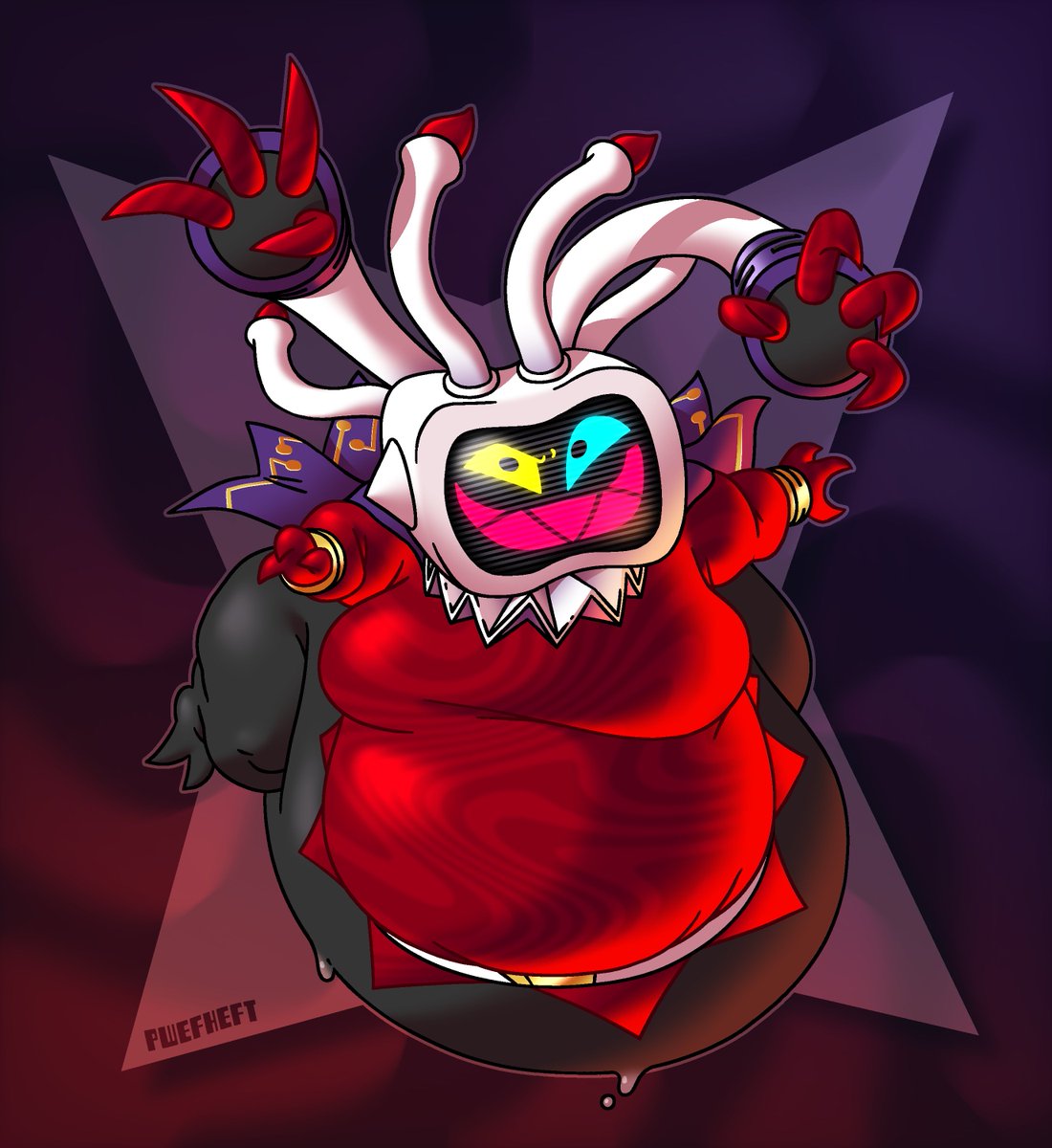 Goodness, it looks like Reclusa's gotten a bit thick lately!! Obviously that whole "endless isolation" schtick was gonna lead to such overindulgence... hehehe

(#brothershipspoilers !!!)