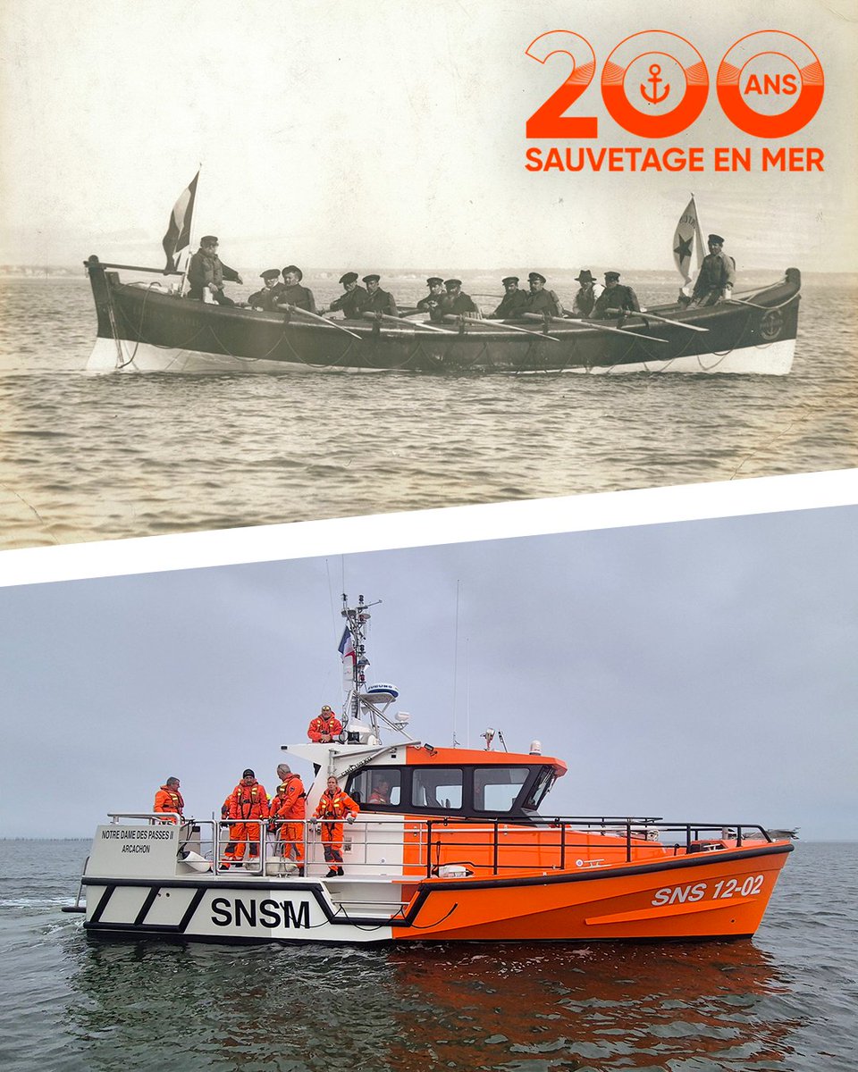 #LeSaviezVous ? 🤔 Cette année marque les 200 ans du #sauvetage en mer en France 🚨
Tout commence en 1825 à Boulogne-sur-Mer 🌊 Depuis, la #SNSM a été créée pour coordonner les structures de secours &amp; sauver des vies grâce à ses #SauveteursenMer engagés 👉 bit.ly/3RGXOOm
