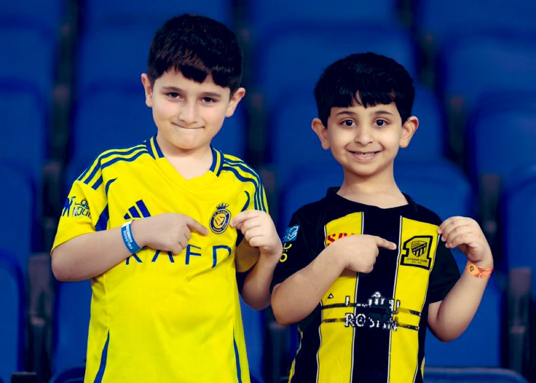 كورة تجمعنا .. ماتفرقنا 💛
#النصر_الاتحاد | #دوري_روشن_السعودي