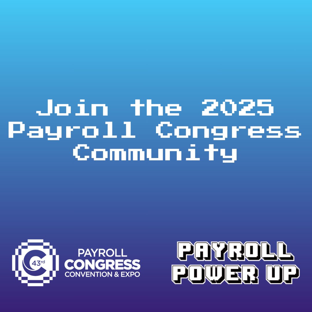 Did you know? Every #PayCon attendee gets access to an exclusive Congress community in The Payroll Community!

🗨️ Chat with peers

📥 Access resources

📢 See announcements

Log in today: community.payroll.org/communities/pa… #payosnc