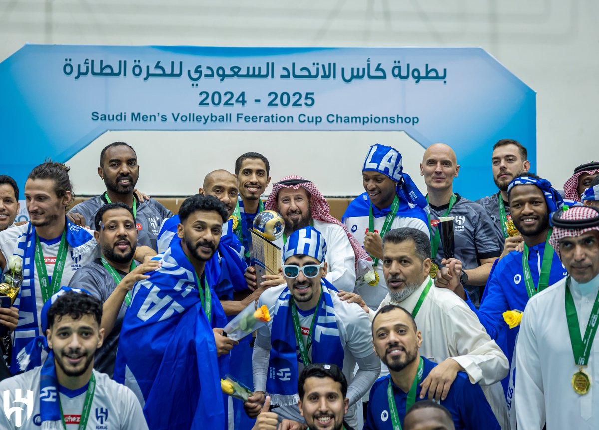للمرة الـ 15 🏆🏐

الهلال بطلاً لكأس الاتحاد السعودي للكرة الطائرة 💙🔝