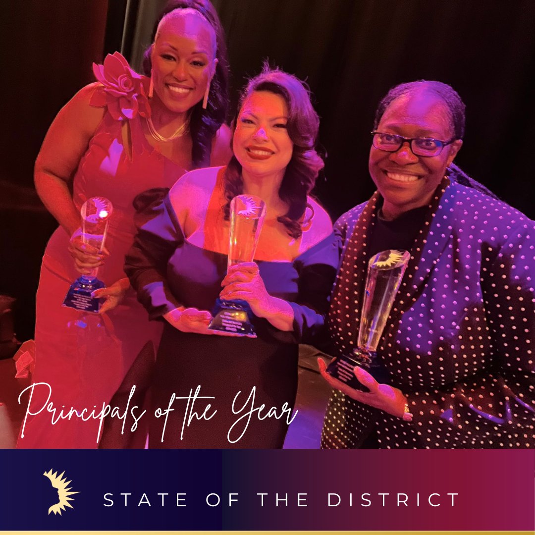 🎉 Congratulations to the 2024–2025 <a href="/dallasschools/">Dallas ISD</a> Teachers &amp; Principals of the Year, honored last night at State of the District! Your dedication, passion, and innovation light the way for every student. More info at: dallasedfound.org/2025-state-of-… #TeacherOfTheYear #PrincipalOfTheYear