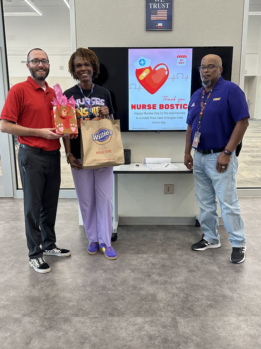 We're grateful for you, Nurse Bostic! <a href="/lizg_canchola/">Elizabeth Canchola</a> <a href="/SquiresAtReese/">David Squires</a>