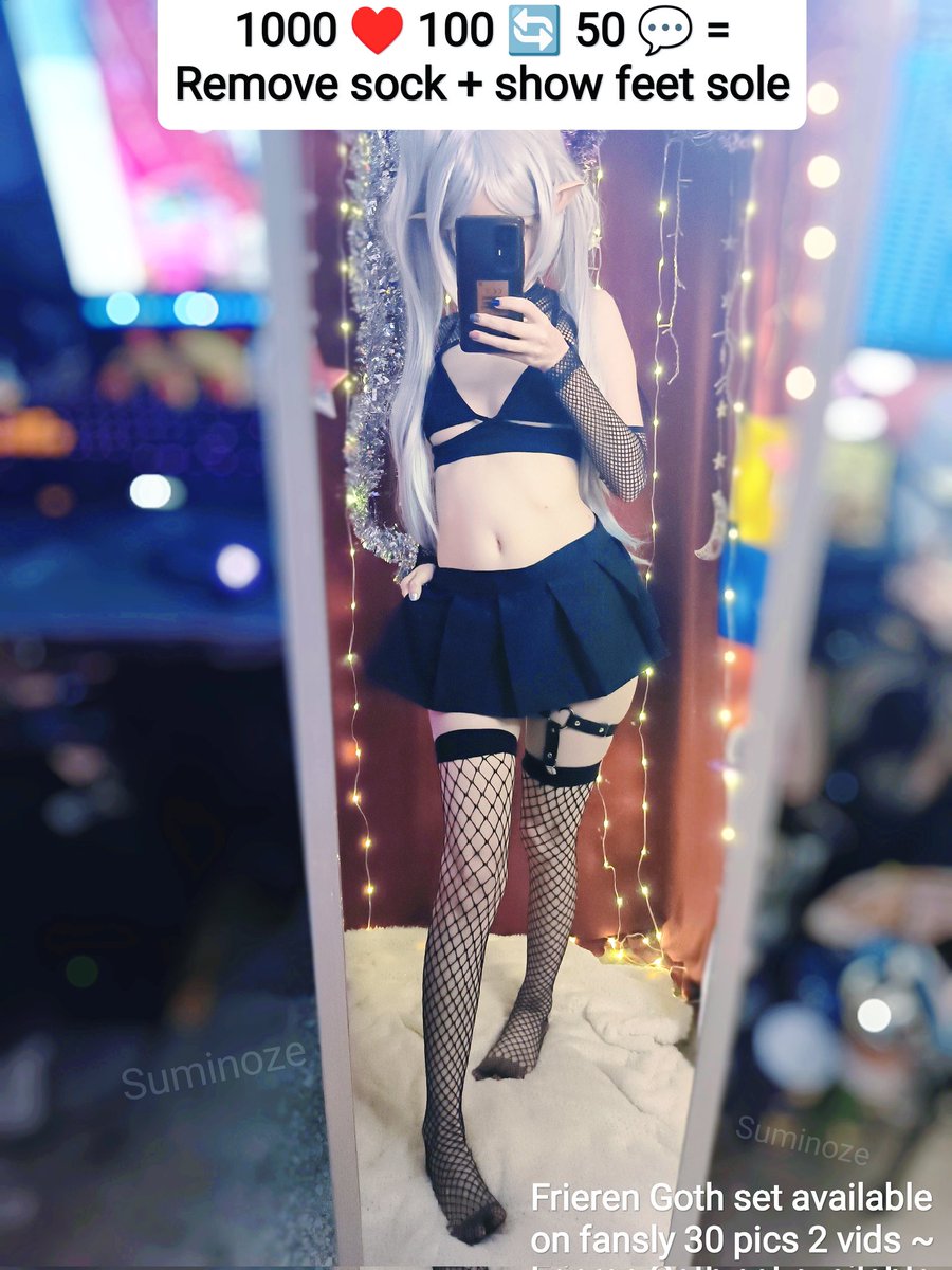 babe wake up, new feet challenge has arrived ft. Goth Frieren