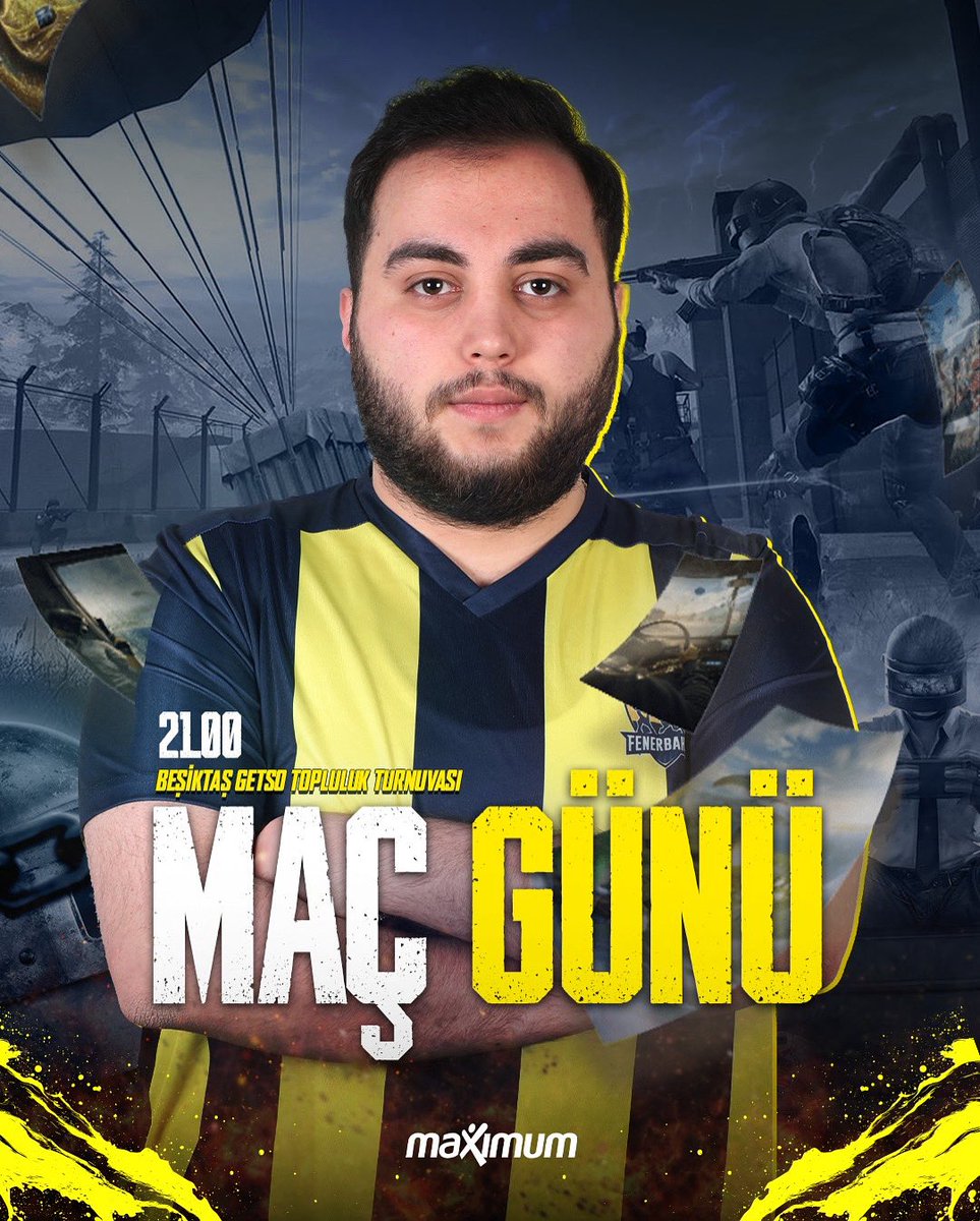 PUBG Mobile takımımız Beşiktaş Getso Topluluk Turnuvası 2. Gün için hazır! 

Başarılar takım! 
📺 youtube.com/live/G5mkW88Ru…

#HerZamanHerYerde💛💙
