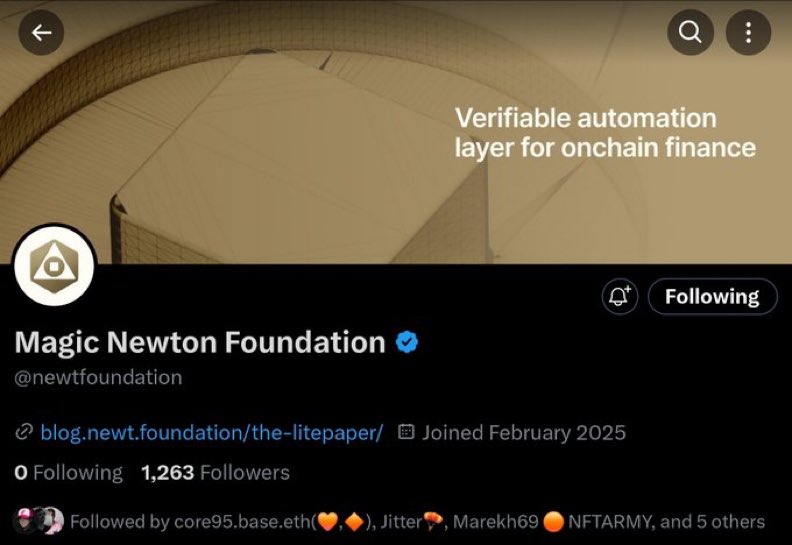 🌐 <a href="/MagicNewton/">Newton</a> is to Web3 what HTML was to Web2.
Think seamless UX across chains — no more fragmentation.
Built by Magic Labs, powered by AggLayer.
Web3 just got its browser moment.
#MagicLabs #Newton #AggLayer #Web3