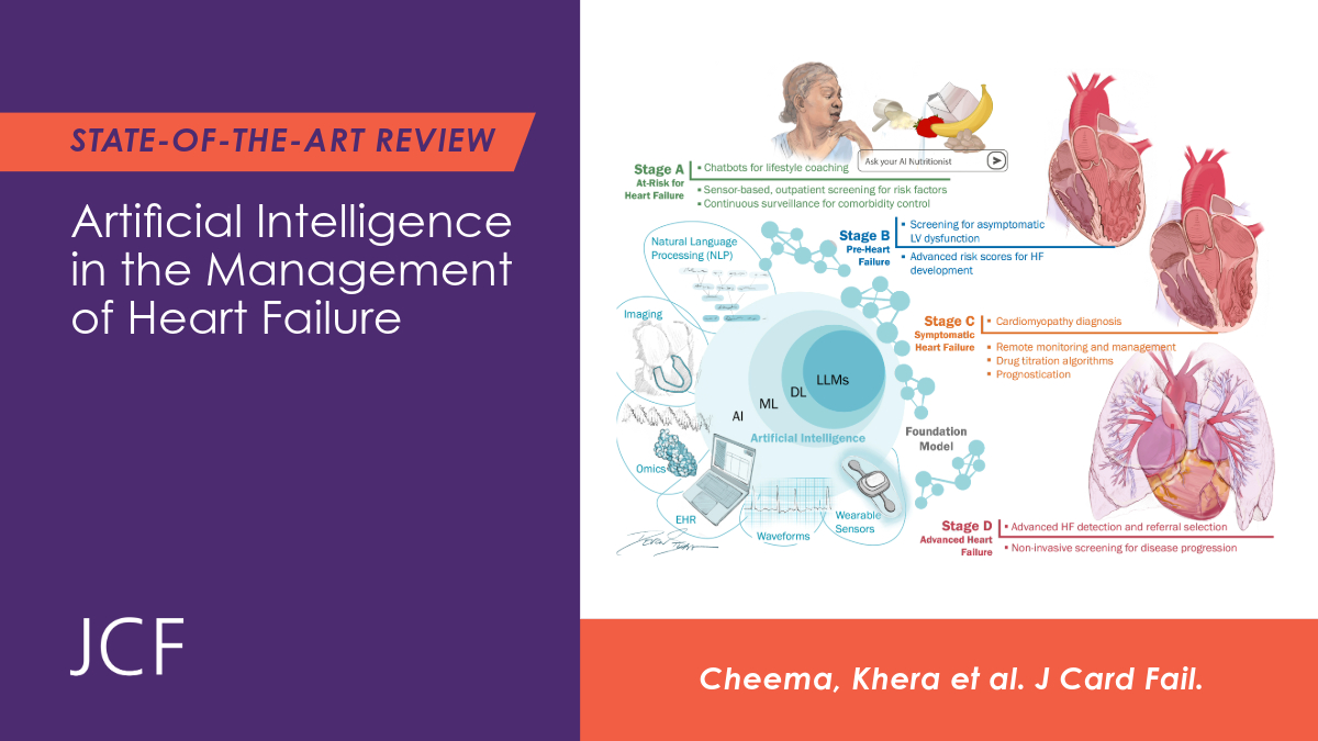 🖥️AI can play a key role in prev, early detection &amp; treatment of HF, driven by advancements like multimodal LLMs. But challenges like data privacy, system integration, clinician trust &amp; fairness/bias warrant further study.  

Read the latest Review: bit.ly/3Z9XLhV