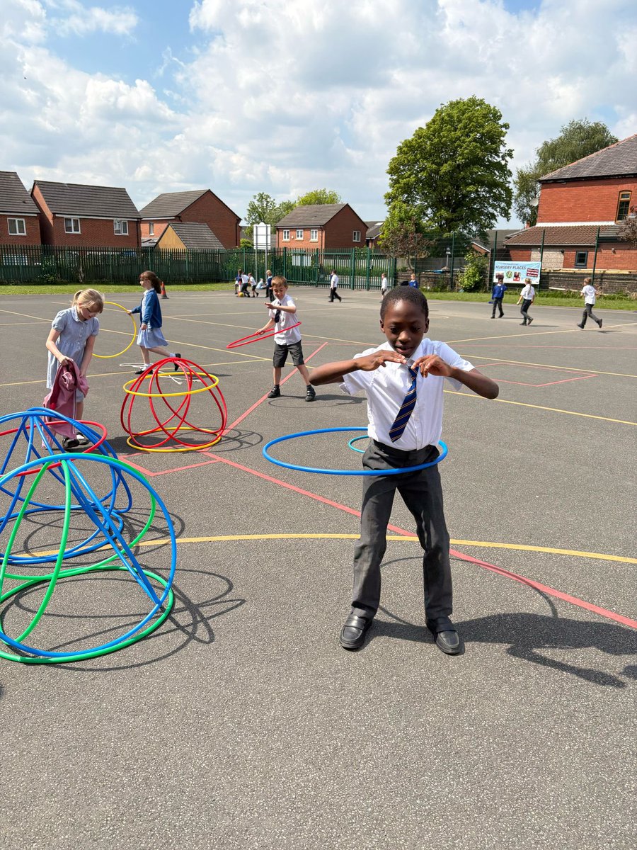 Wonderful to see our children enjoying our new playground areas and joining in activities organised by the playground leaders.