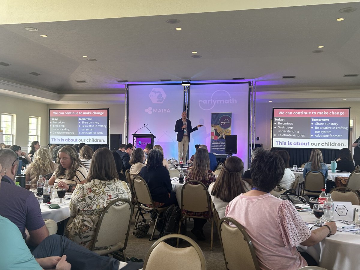 Trishdunn74's tweet image. ⁦@RAnderson_Math⁩ launches Showcasing Impact and Innovation- a celebration of OUR story #mimathessentials