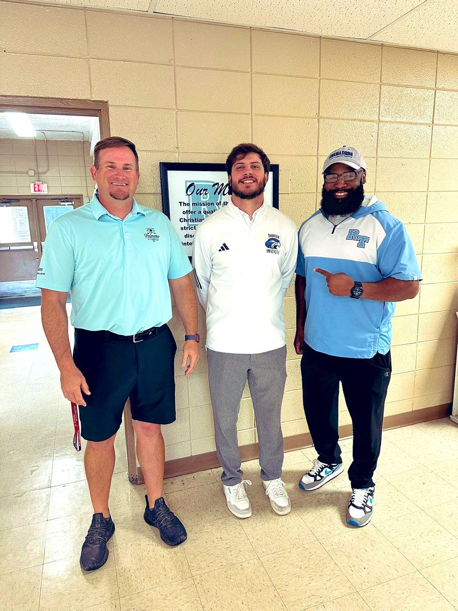 Coach Kevin Robbins(RTCA) CSCS 💪🏾 (@coachrobrtca) on Twitter photo Thank you to Coach <a href="/CoachJW_SU/">Coach Jack Williamson</a> and <a href="/Shorter_FB/">Shorter Hawks Football</a> for stopping by our school today and inquiring about our student athletes. Hopefully we will continue to sending more Crusaders to the Hill in the future Thank you to Coach <a href="/CoachJW_SU/">Coach Jack Williamson</a> and <a href="/Shorter_FB/">Shorter Hawks Football</a> for stopping by our school today and inquiring about our student athletes. Hopefully we will continue to sending more Crusaders to the Hill in the future