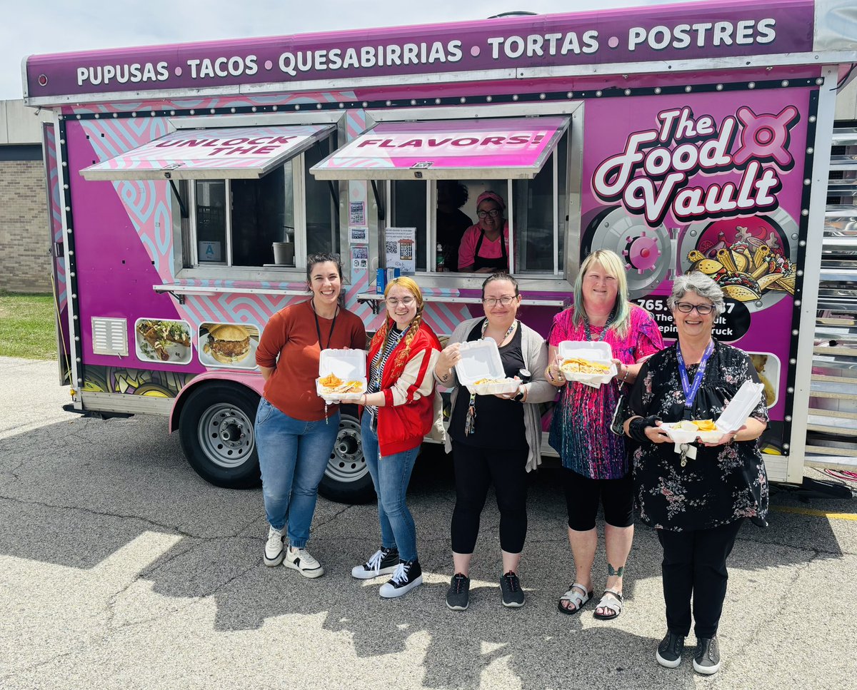 Celebrating Teacher Appreciation Week at Northside!  The Food Vault Truck has arrived!  Thanks to our PTO for making our Staff feel special! #northsidetitans #mcs