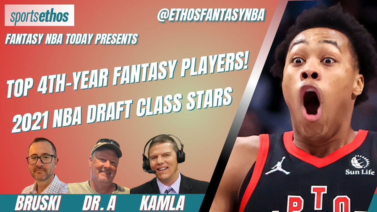 📊 Fantasy NBA Today: 4th-Year Players Pt. 1
w/ <a href="/RickKamlaSports/">Rick Kamla</a> &amp; <a href="/docktora/">Dr. A</a>

👀 Cade, Mobley, Barnes &amp; more
🏀 Fantasy outlooks for 2025-26
🔥 Knicks-Celtics &amp; OKC-DEN playoff updates
💰 Wednesday ATS &amp; props

🎧 Listen here ⬇️

#FantasyBasketball #NBA