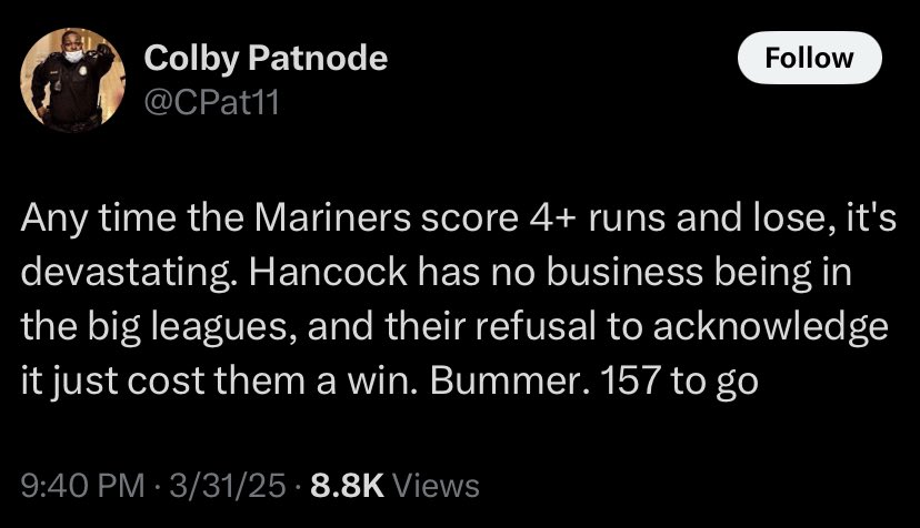 ojackson12's tweet photo. This has to be exhausting https://t.co/AXWZZPHPMJ