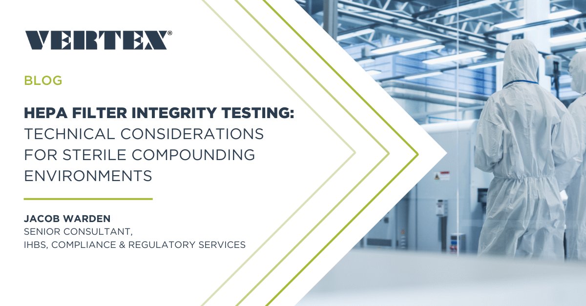 VERTEX411's tweet image. Is your cleanroom testing defensible—or just compliant? Jacob Warden of VERTEX outlines key considerations for HEPA filter integrity testing in sterile environments.

Read more: vertexeng.com/insights/hepa-… 

#HEPAIntegrity #CleanroomCompliance #VERTEXInsights