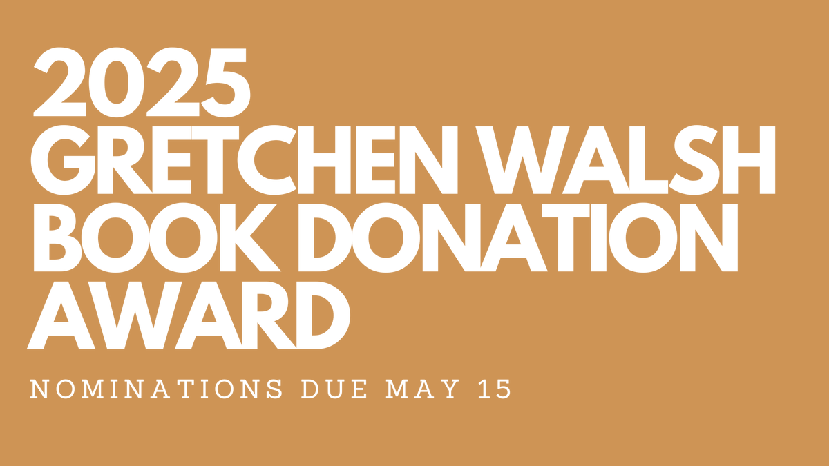 One week left to apply for the Gretchen Walsh Book Donation Award! Put your book donation plan into action. Read more about the award and apply today: africanstudies.org/awards-prizes/…