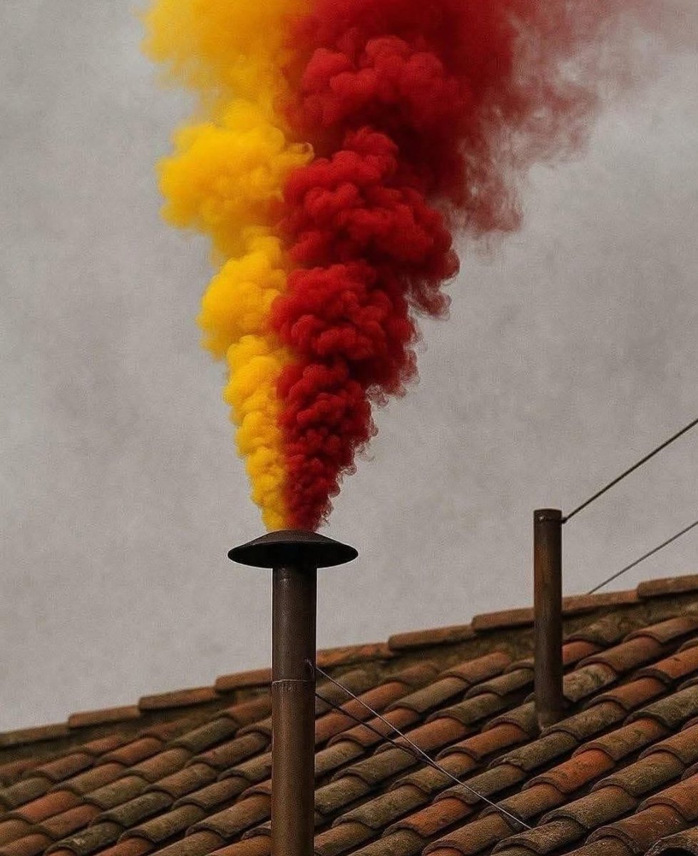 VivereRomanista's tweet photo. La fumata... https://t.co/bTA9yt9lFn