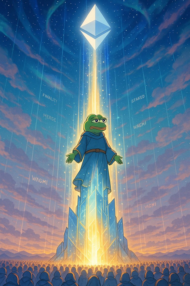 The #Pectra update draws near — a new chapter forged in decentralization, trustlessness, and unity. 

#FBB4 $ETH  #Ethereum