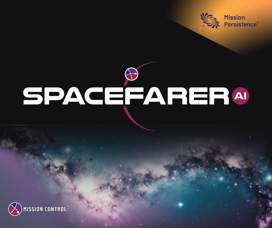 Mission Control (@missionctrlss) on Twitter photo AI in space = game-changing possibilities!  SpacefarerAI™ is set to revolutionize the way AI models are deployed and updated for spaceflight. This means faster, smarter missions ahead! See how it plays a key role in Mission Persistence bit.ly/3FmdT9f AI in space = game-changing possibilities!  SpacefarerAI™ is set to revolutionize the way AI models are deployed and updated for spaceflight. This means faster, smarter missions ahead! See how it plays a key role in Mission Persistence bit.ly/3FmdT9f