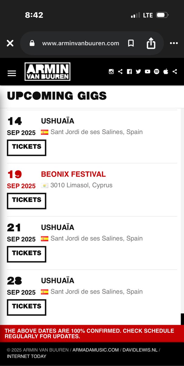 AyshenSafaoglu's tweet photo. Having @arminvanbuuren back in Cyprus after 9 years!!!!! My day just got brighter! Tickets in the pocket! And it has been 3 years since I have seen you 🙏🏻🙏🏻 I am beyond happy, Armin 🤩 @Armada https://t.co/okXg87OePx