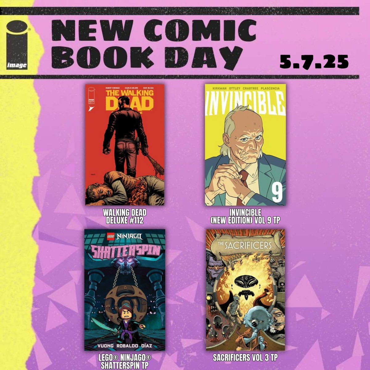 New Comic Book Day 5.7.25 #ncbd #newcomicbookday