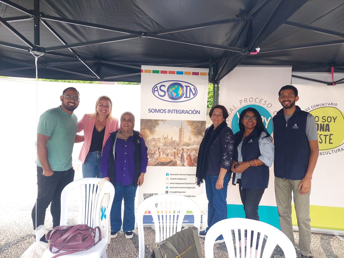 ongdintegracion's tweet photo. 🌍✨ Hoy ASOIN ha estado presente en la Mesa de la Diversidad celebrada en la Plaza del Arenal, en Jerez de la Frontera. Un espacio de encuentro y diálogo donde reafirmamos nuestro compromiso con una sociedad más inclusiva, igualitaria y respetuosa con todas las culturas. https://t.co/TF20BnWMnT