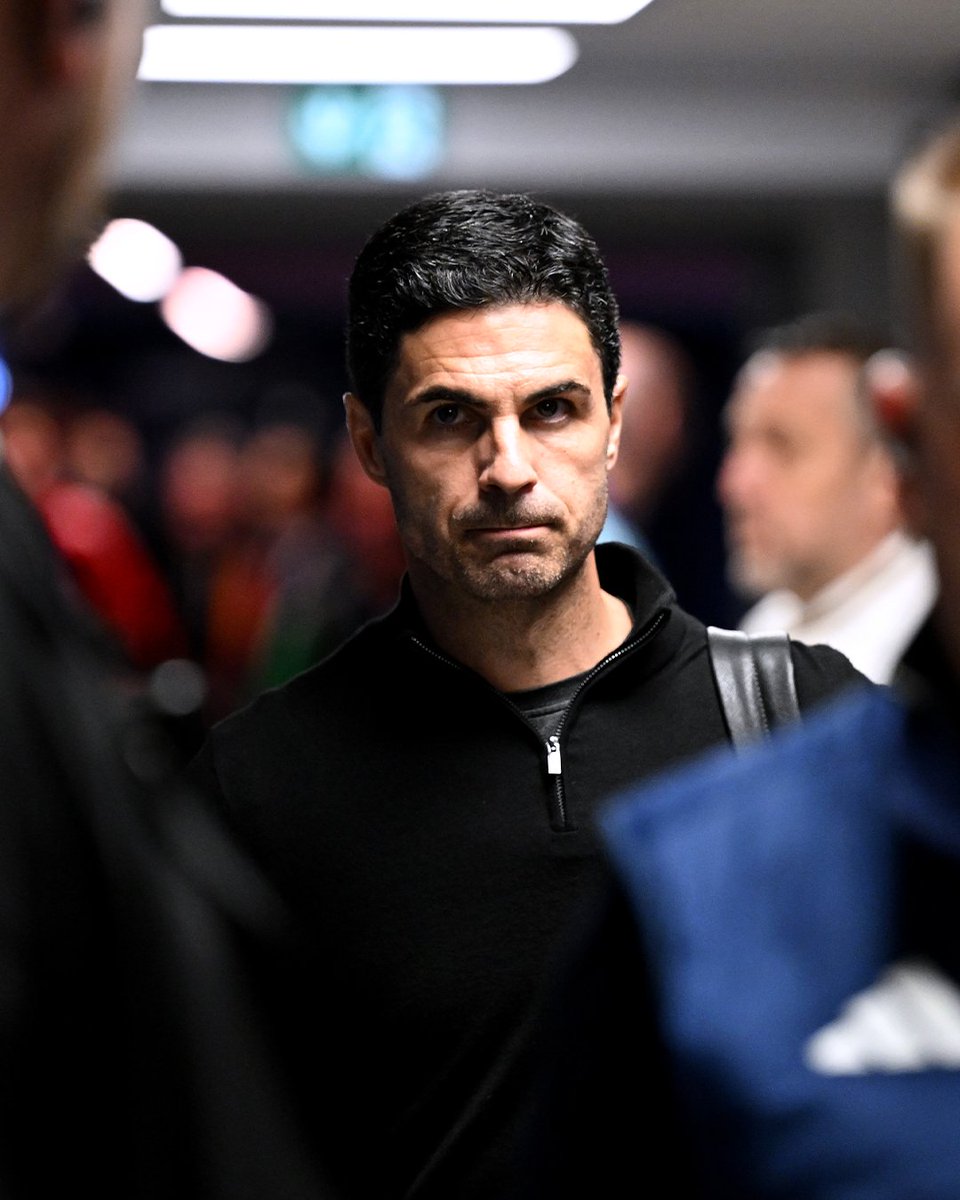 ChampionsLeague's tweet photo. Arteta in Paris 📸

#UCL https://t.co/gBk84poBkQ