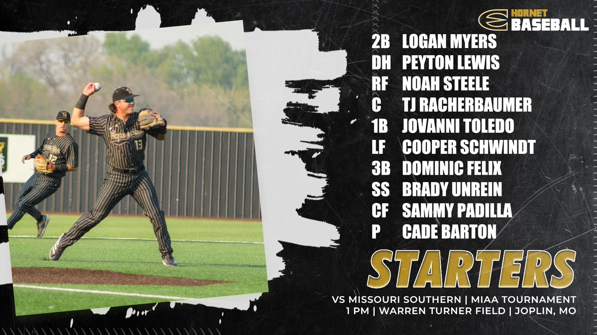 Our starters against the Lions to open the MIAA Tournament

#StingersUp #MightyHornets