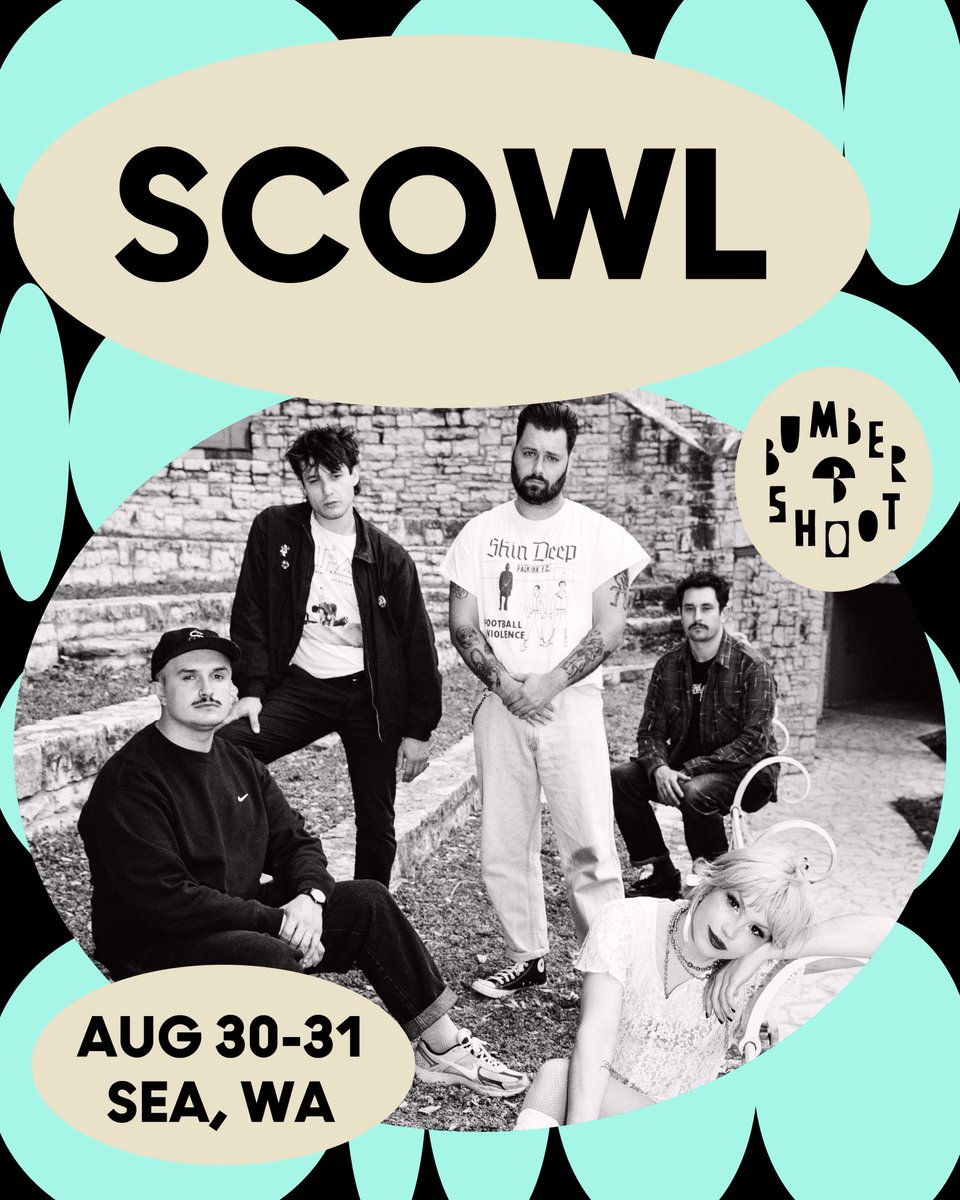 Scowl40831's tweet image. Thrilled to be back in Seattle this August for @_BUMBERSHOOT_ ! Can’t wait for our set, but the real show will be seeing @Colesun see @Weezer.
Tickets are available now, get yours and we’ll see you there! 🌼
wl.seetickets.us/wafform.aspx?a…