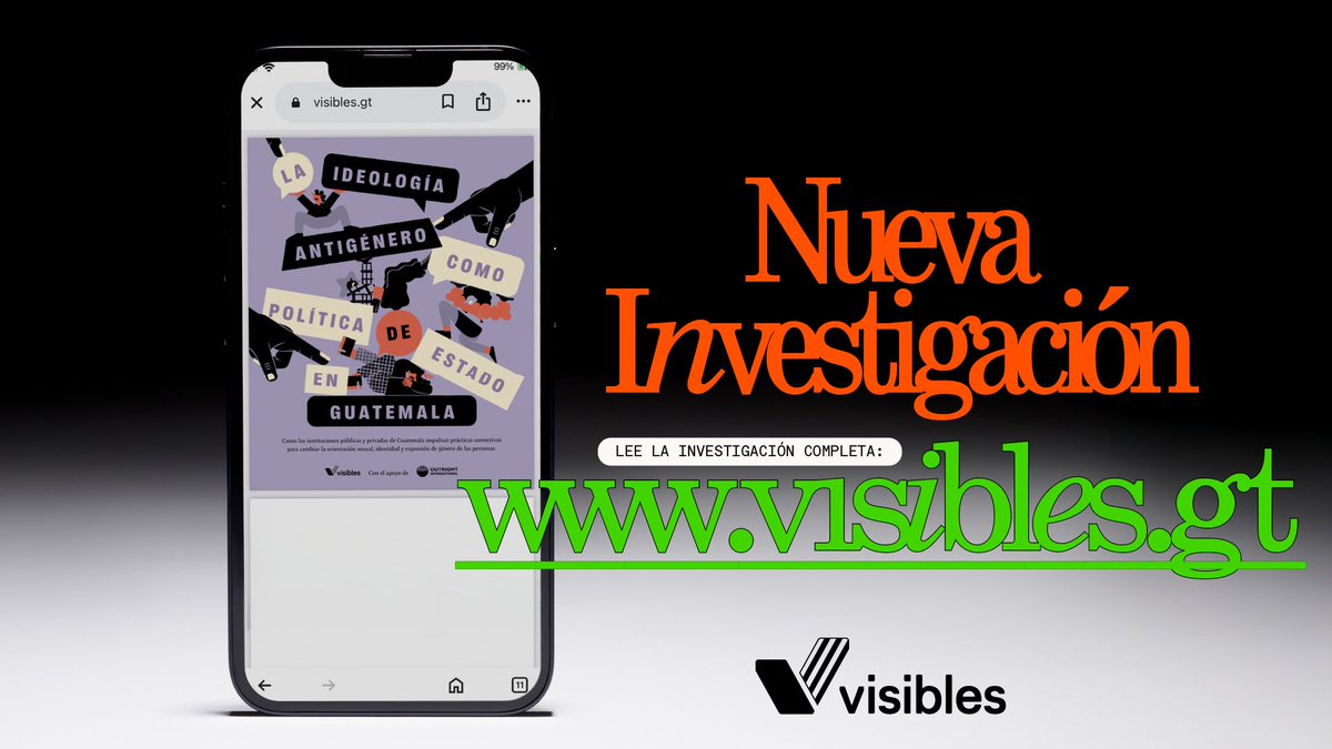 Una amenaza silenciosa pone en riesgo la vida de jóvenes LGBTIQ+ en Guatemala. Esta investigación revela cómo grupos ultraconservadores impulsan leyes que frenan derechos como la educación sexual integral y la igualdad para personas LGBTIQ+. Lee y comparte bit.ly/4dcSBI4