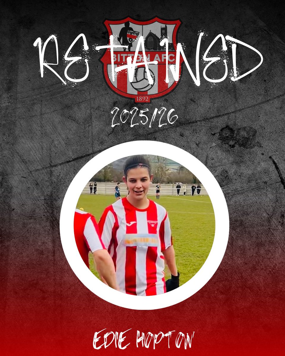 Retained 🔊 

Edie Hopton seals the deal on another season with us 🤩👏🏼