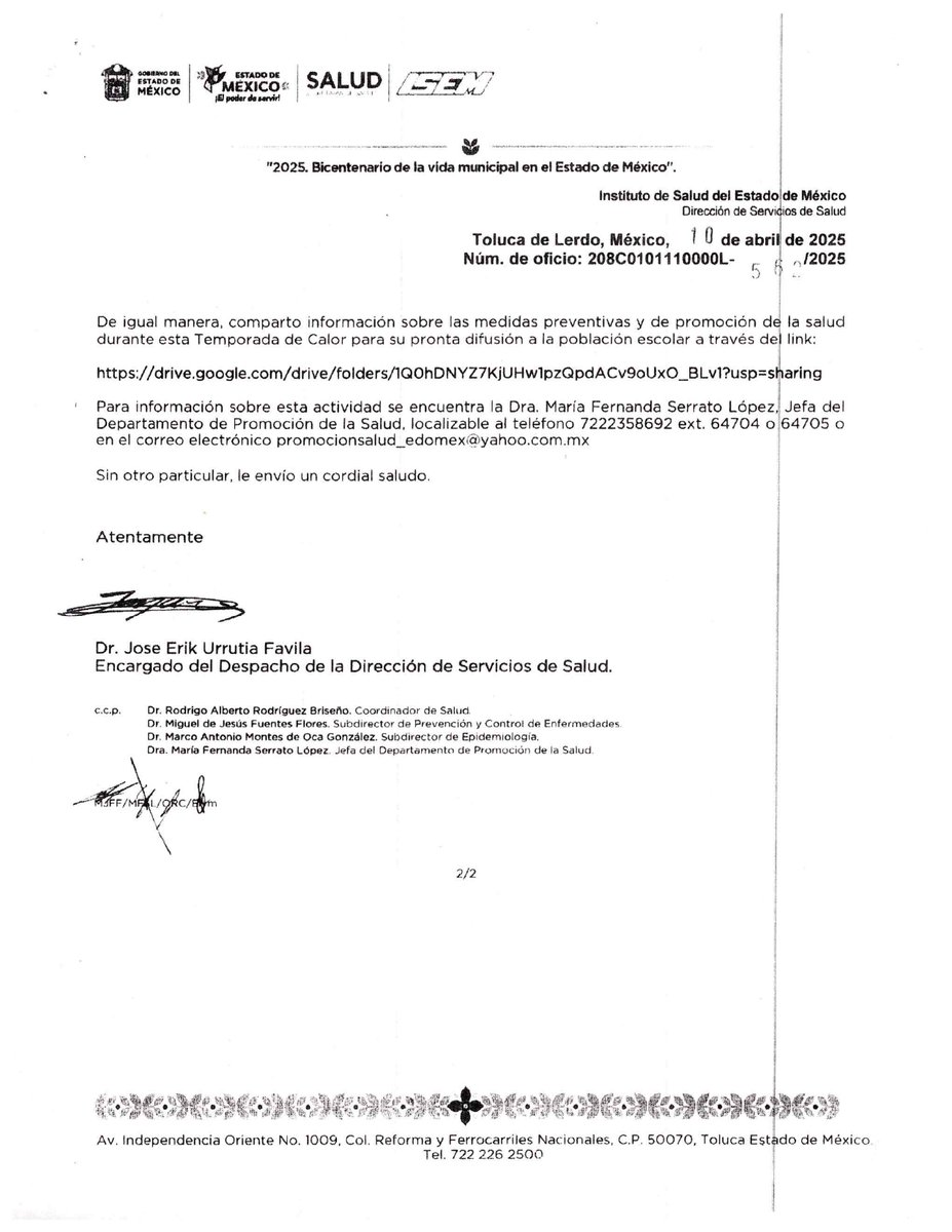 🥳A toda la Comunidad #EPO181 se les hace una cordial invitación a conocer las recomendaciones y medidas generales de promisión de salud, derivado del aumento en la #TemperaturaAmbiental en los meses de marzo a septiembre. ☀️⛈️